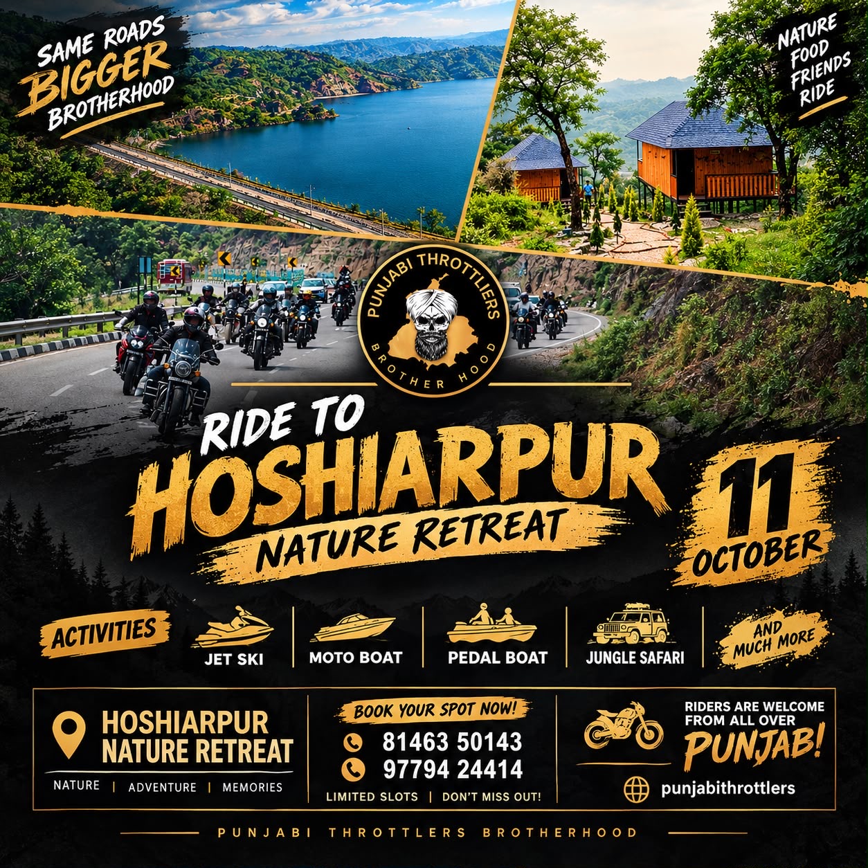 Ride to Chohal nature retreat Hoshiarpur (  October 2026 )